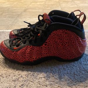 Red and Black Nike Foamposites